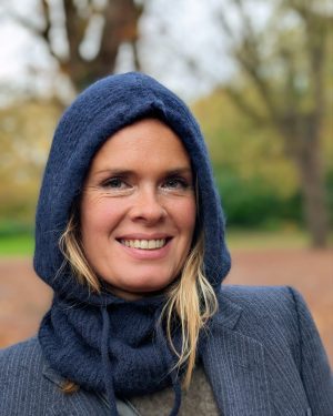 Cagoule bleu marine Alpaga